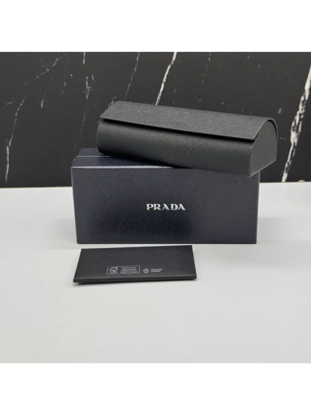 NEW PRADA PRA18VF 16K1O1 EYEGLASSES PR A18VF 16K1O1 BLACK WOMEN CAT EYE VPR A18V
